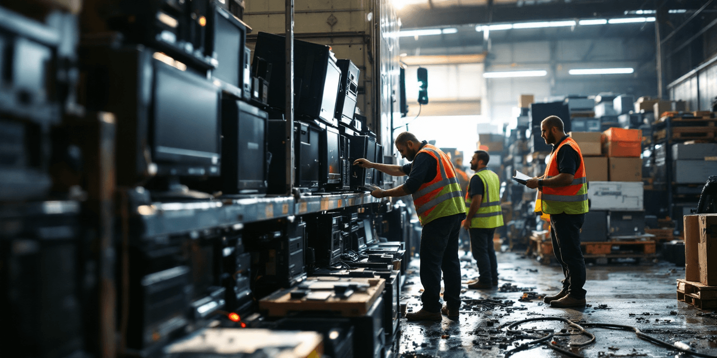 Appliance recycling operations facility and team