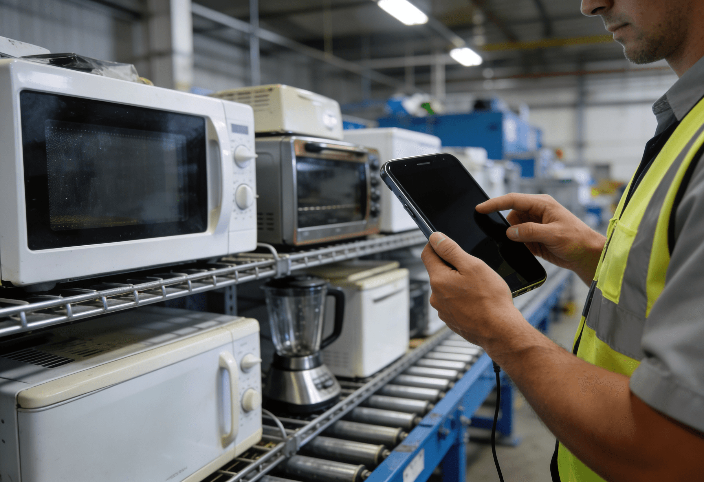 Floor manager scanning appliances